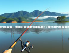 升钟湖钓鱼视频：发掘升钟湖的鱼类乐趣！(升钟湖钓鱼视频2022)